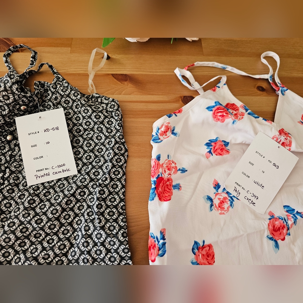 he's Cool - Girls' Blouse Size 10- 2 Pcs - Picture 2 of 4